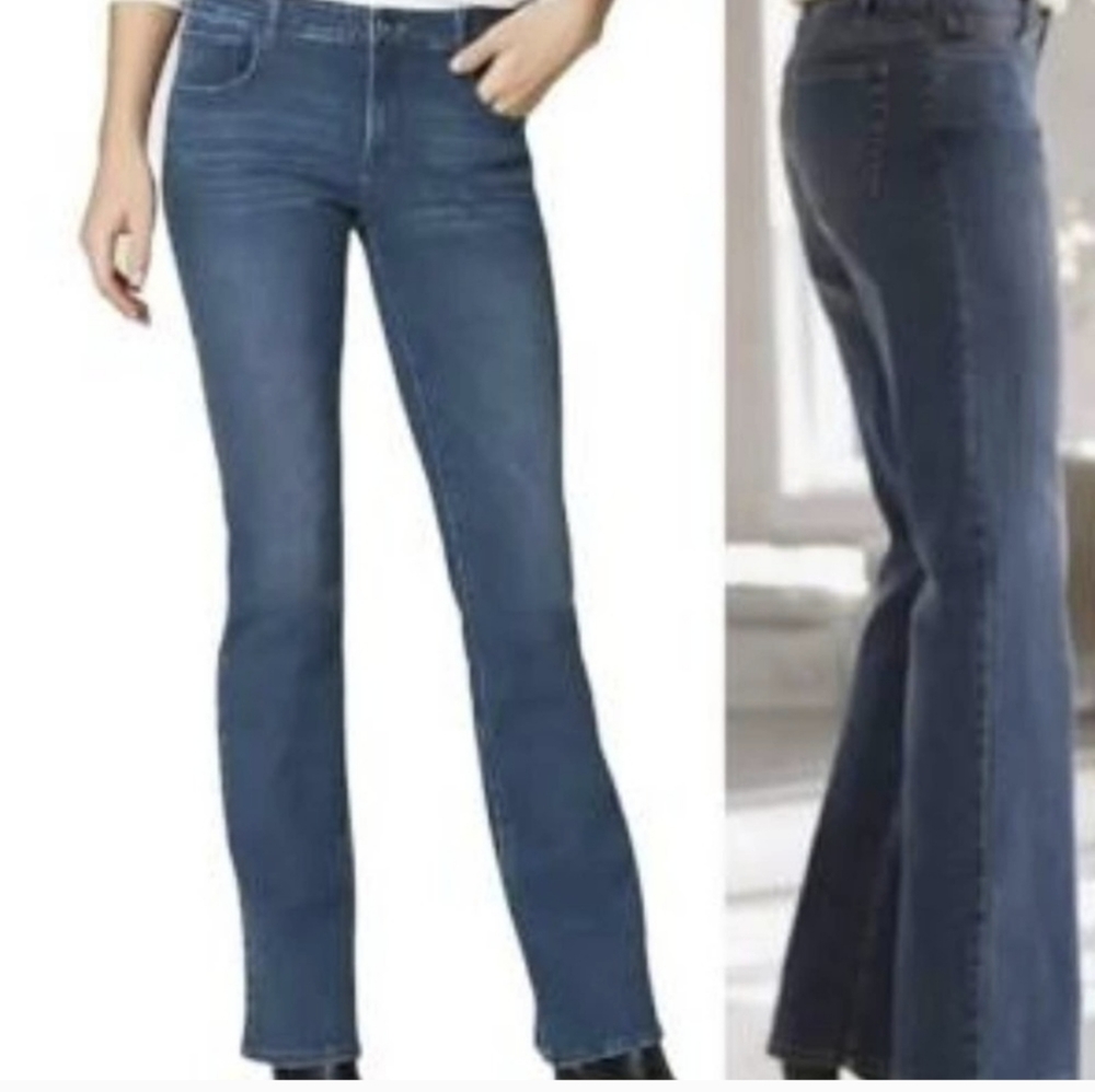 J Jill authentic fit size 4 regular stretch boocut nwt